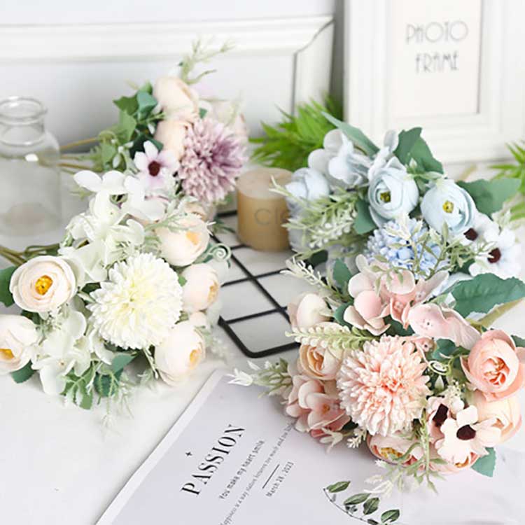 زهور صناعية