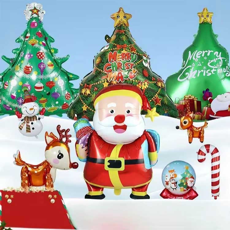بالون زينة عيد الميلاد