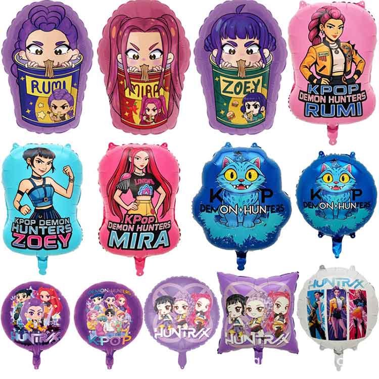 بالونات فويل صائد الشياطين