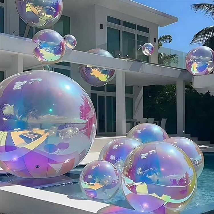 بالون ديسكو لامع قابل للنفخ