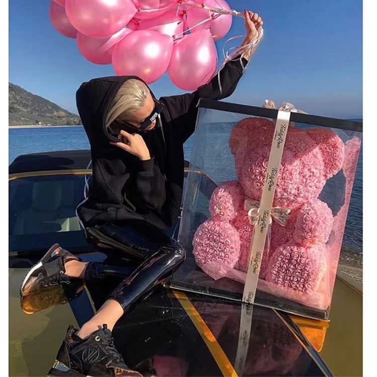 زهرة الورد تيدي بير